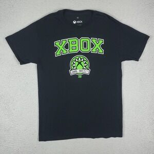 XBOX Microsoft Gaming University Black Gamer Short Sleeve T-Shirt Mens Size M